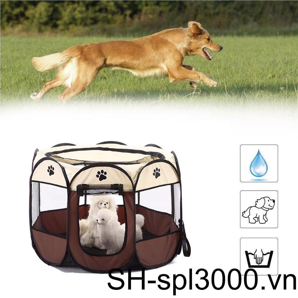 Lều Chơi Thoáng Khí Sức Chứa Lớn Chống Trầy Xước Cho Thú Cưng