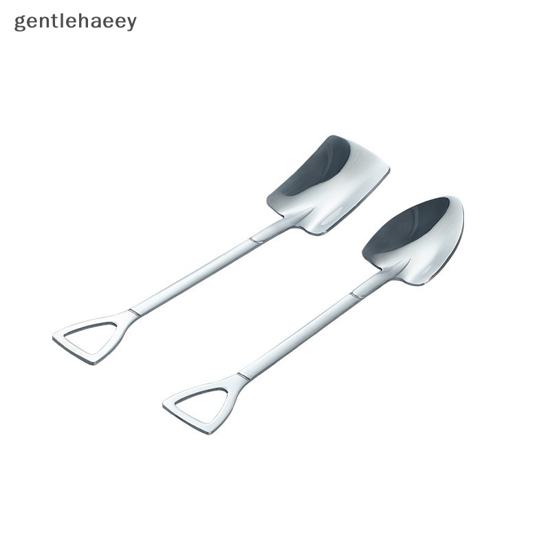 Bộ Muỗng Cà Phê Bằng Thép Không Gỉ Phong Cách Retro