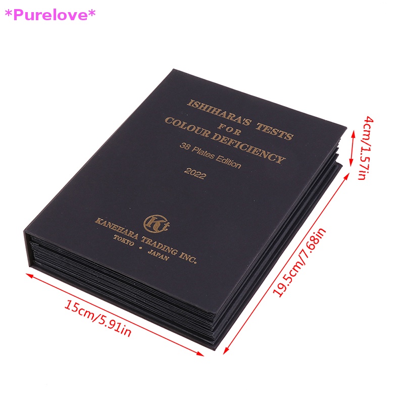 Sách Kiểm Tra Chất Lượng Ishihara 38 Trang Độc Đáo Mới