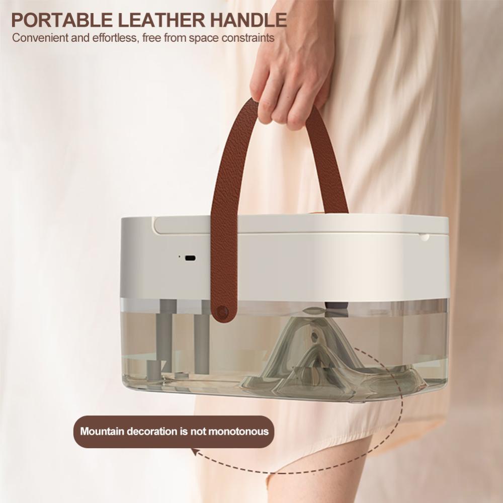 Quạt Phun Sương Làm Mát Tạo Độ Ẩm Không Khí Có Đèn Ngủ P4W7