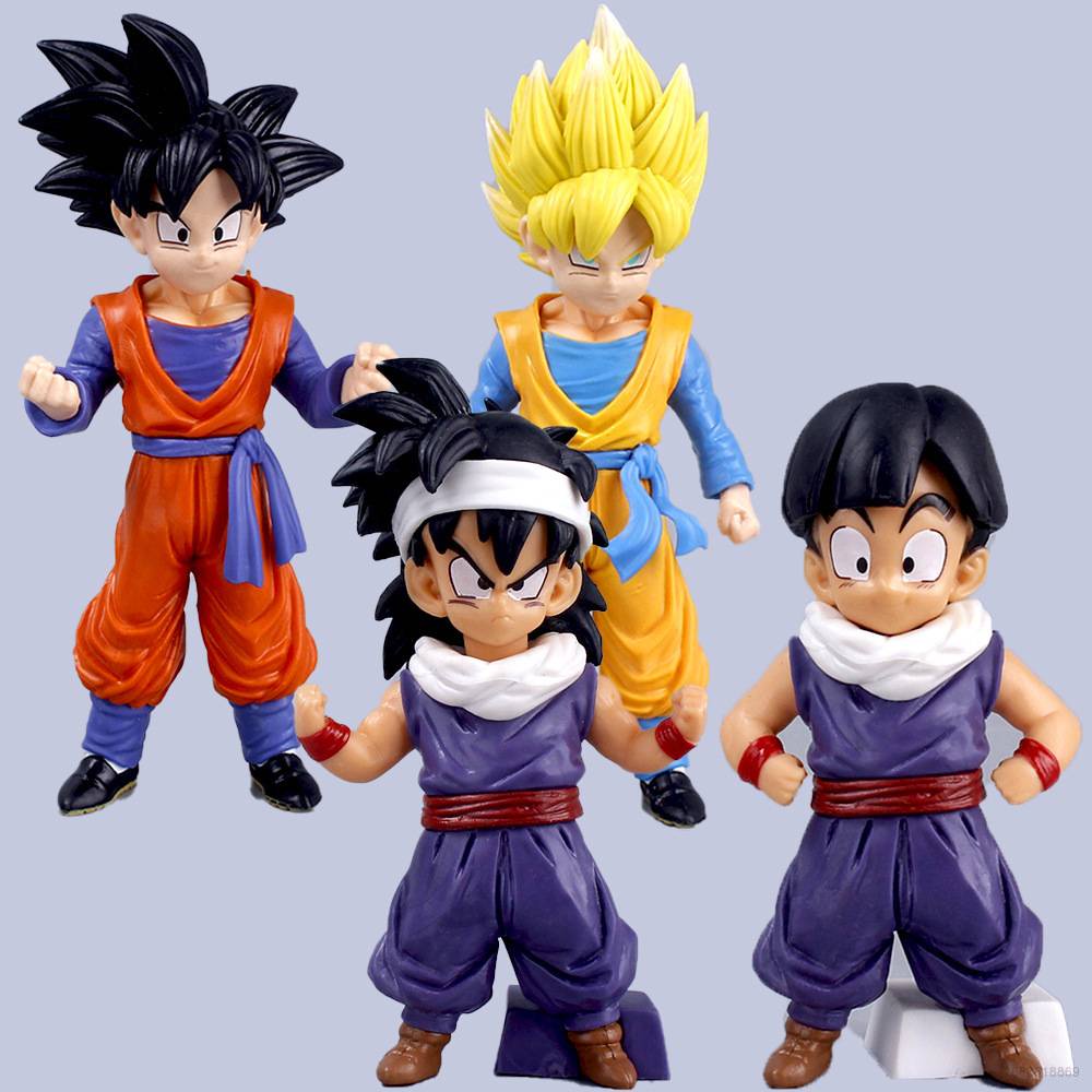 Bộ 2 Mô Hình Nhân Vật Son Gohan Son Goten Trong Phim Bảy Viên Ngọc Rồng Dành Cho Trẻ Em