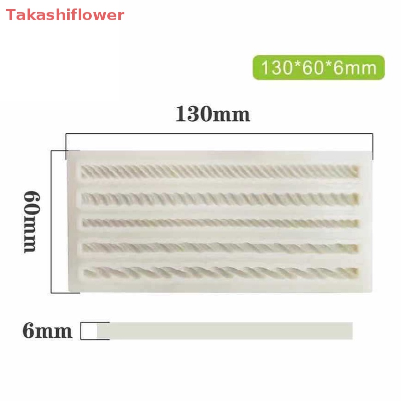 Khuôn Làm Bánh / Sô Cô La / Kẹo Đường Dây Bện Bằng Silicone DIY Dành Cho Nhà Bếp