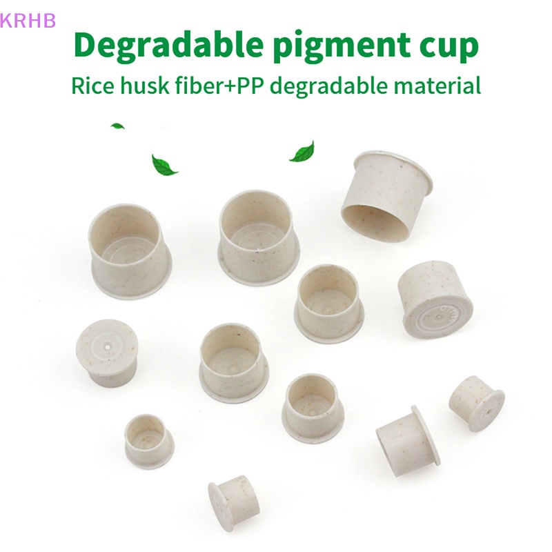 Set 100 / 200 Cốc Rỗng Đựng Mực Xăm Mới