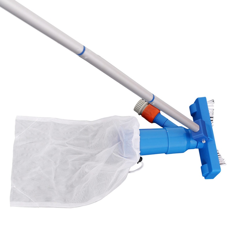 Bộ Máy Hút Bụi Vệ Sinh Dưới Nước Kèm Cọ Và Ống Nối Chuyên Dụng Cho Sân Vườn