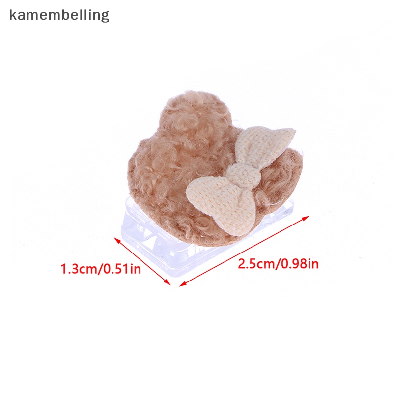 Kamembelling Set 4 Kẹp Tài Liệu Giấy Ghi Chú Bằng Nhựa Họa Tiết Dễ Thương