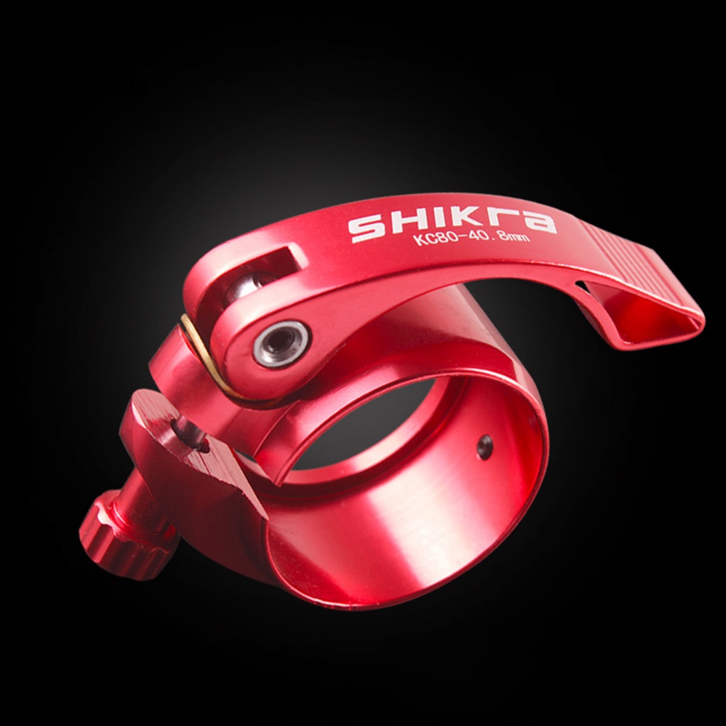 &lt; Rainbrown &gt; Kẹp Cố Định Yên Xe Đạp Bằng Hợp Kim Siêu Nhẹ Chống Oxy Hóa Chất Lượng Cao