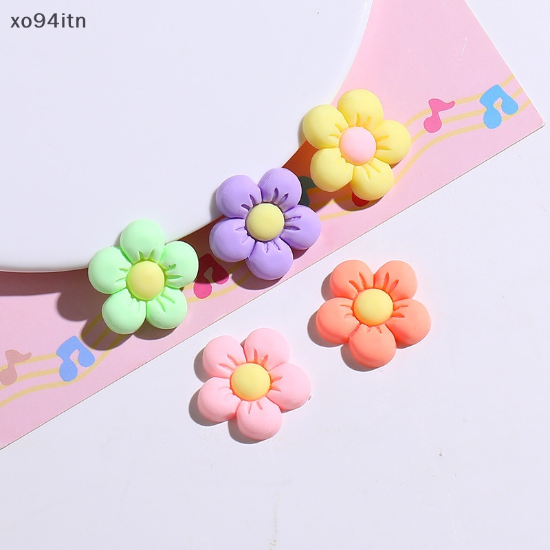 Set 10 Kẹp Tóc Hình Hoa Hướng Dương Có Nam Châm Hít Tủ Lạnh / Điện Thoại