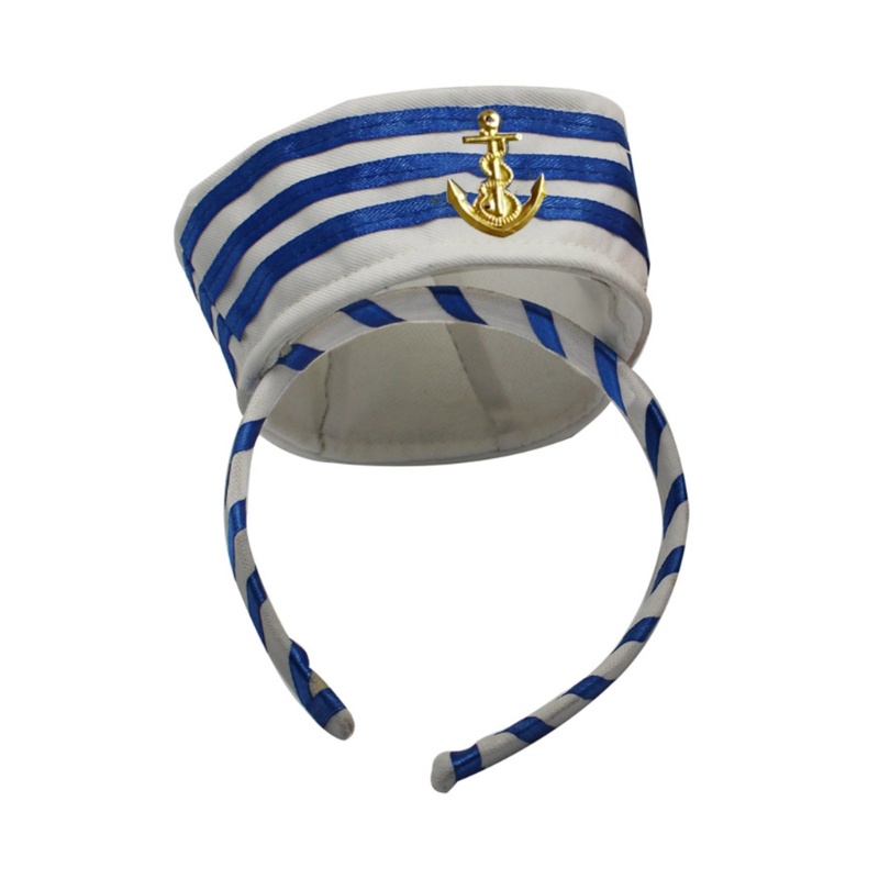 Flgo Băng Đô Cài Tóc Hình Nón Thủy Thủ Mặt Trăng Tinh Tế Sáng Tạo Trang Trí Cho Người Lớn