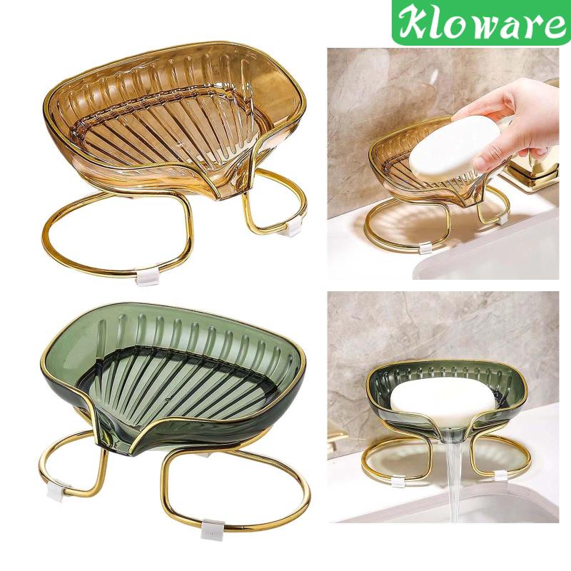 Giá Đỡ Xà Phòng Có Rãnh Thoát Nước Tiện Dụng Cho Nhà Tắm