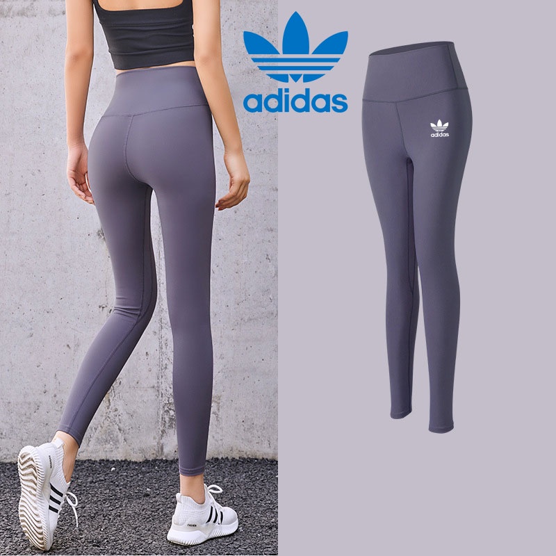 Quần Legging Thể Thao Adidas Lưng Cao Chất Liệu Thấm Hút Khô Thoáng Nhanh Chóng