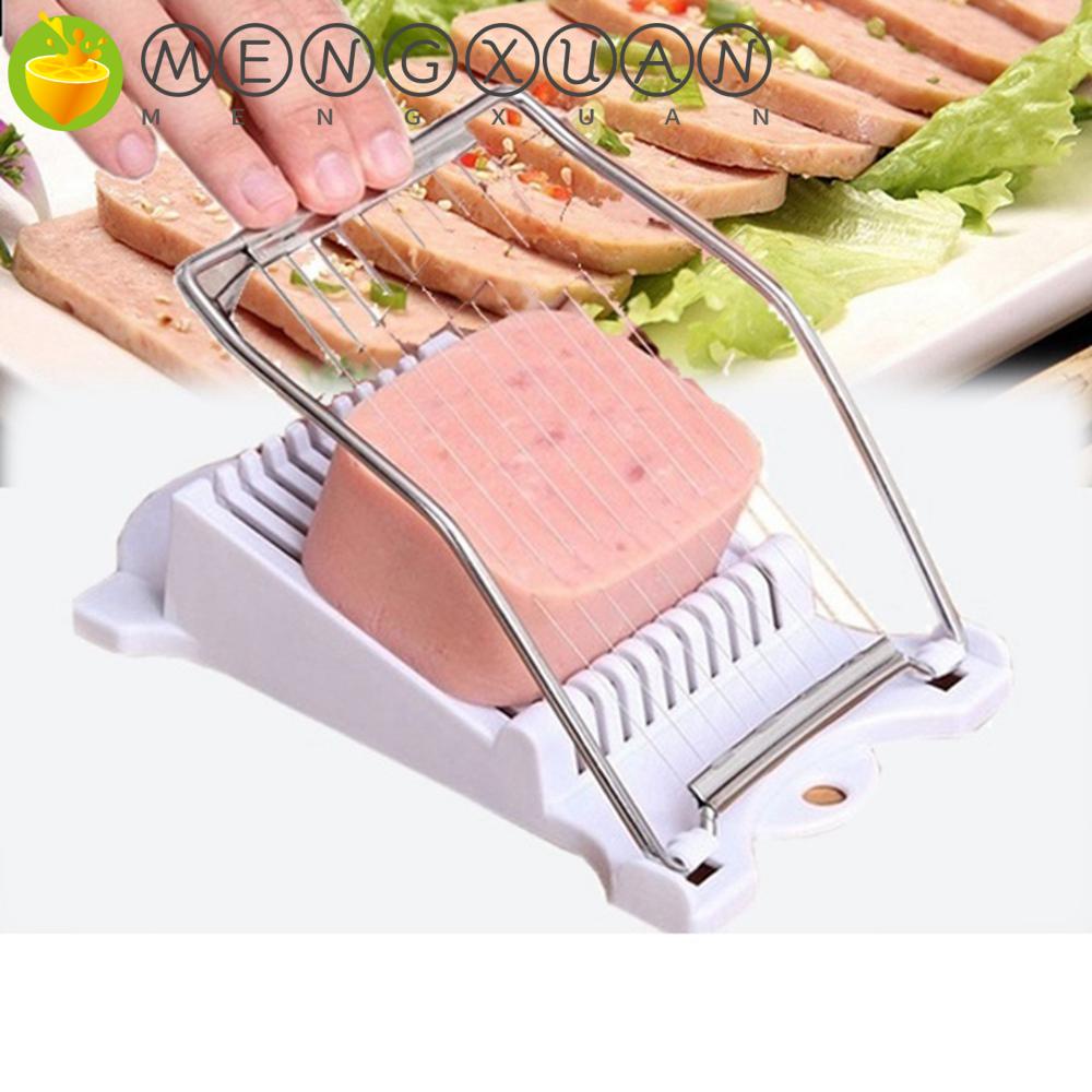 Dụng Cụ Cắt Lát Chuối / Thịt / Phô Mai Đa Năng Bằng Thép Không Gỉ Nhiều Màu