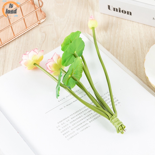 Đĩa Ăn Tối Hình Hoa Sen Màu Xanh Lá Cỡ Nhỏ Độc Đáo Trang Trí Khách Sạn