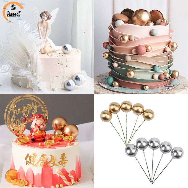 Set 5 Cây Cắm Trang Trí Bánh Kem Chữ Happy Birthday Đẹp Mắt