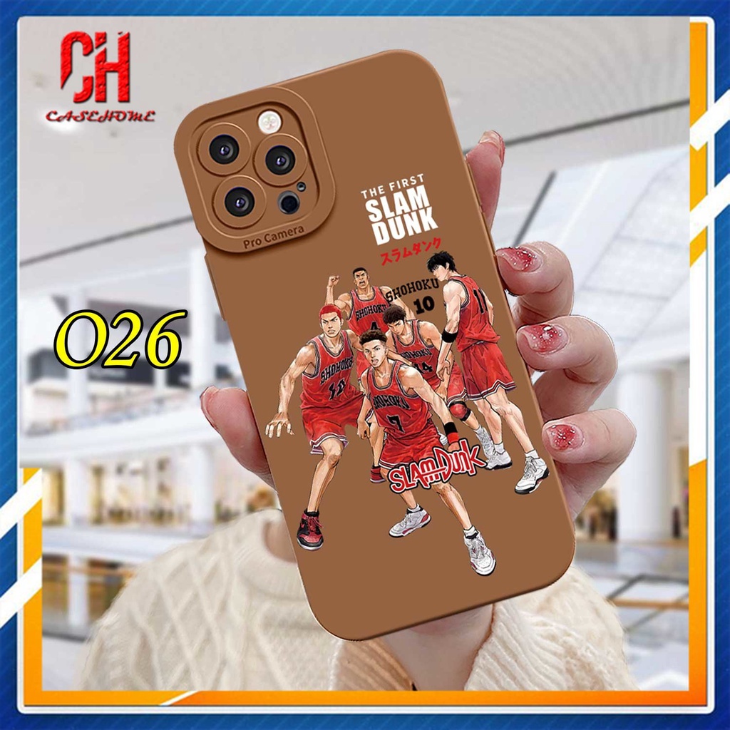 Ốp Điện Thoại Mềm In Hình SLAM DUNK Cho For IPhone 12 11 13 PRO MAX 6 7 6S 8 Plus X XR XS MAX Se 2020 6SPlus 7Plus 6Plus 8Plus XSMAX