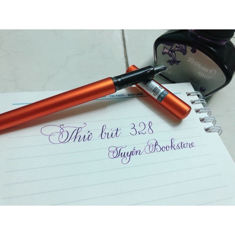 Bút Máy Ngòi Kim Tinh Viết Siêu Êm Trơn 328 _LL