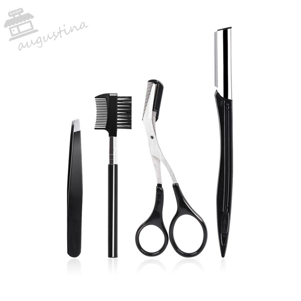 Bộ 4 Dụng Cụ Tỉa Lông Mày Chuyên Nghiệp AUGUSTINA