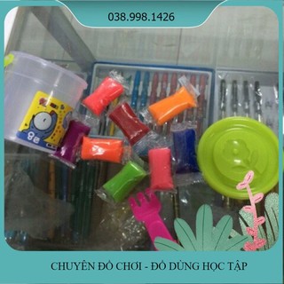 Đất nặn xô bé 8 màu _ll
