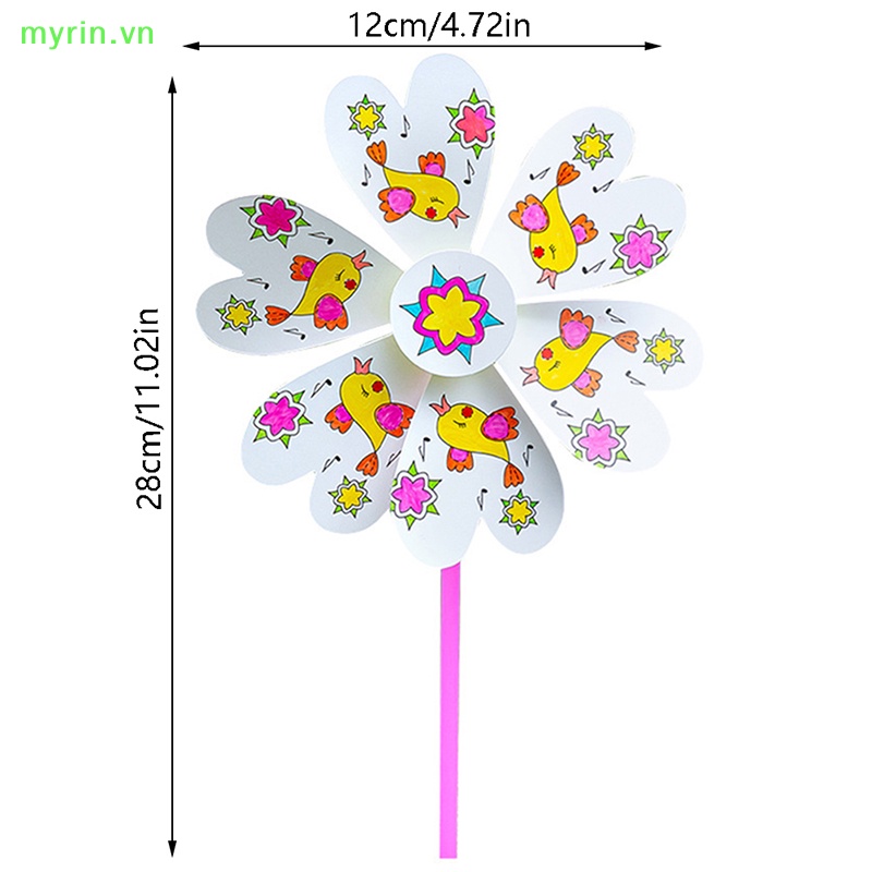 1 Cối Xay Gió Đồ Chơi Handmade Cho Bé