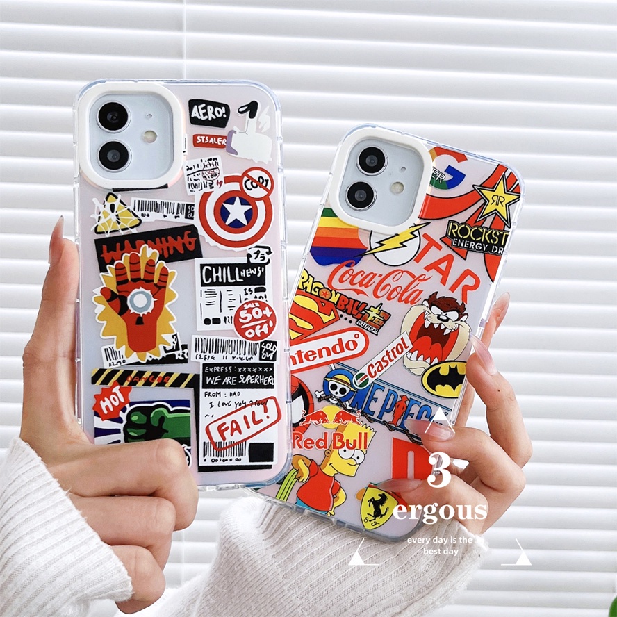 Ốp Điện Thoại Mềm Chống Sốc Màu Gradient Cho IPhone 14 13 12 11 Pro Max SE2020 X XR Xs Max 7 8 Plus