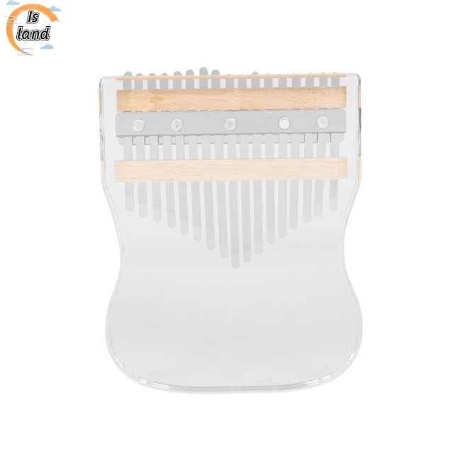 Đàn Kalimba 17 Phím Bằng Acrylic Trong Suốt Dành Cho Người Mới Bắt Đầu