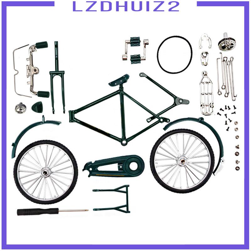 Mô Hình Xe Đạp Leo Núi Điêu Khắc Có Thể Tháo Rời