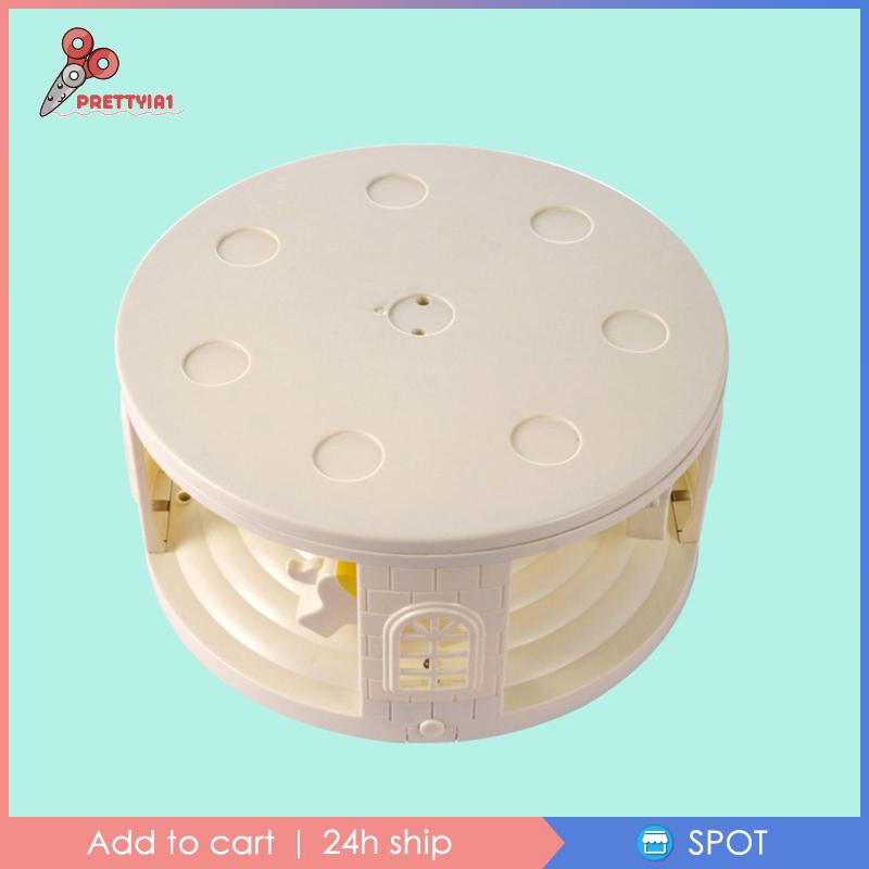 [Prettyia1] Giá Đỡ Bánh Cupcake Xoay Tự Động Có Thể Tái Sử Dụng