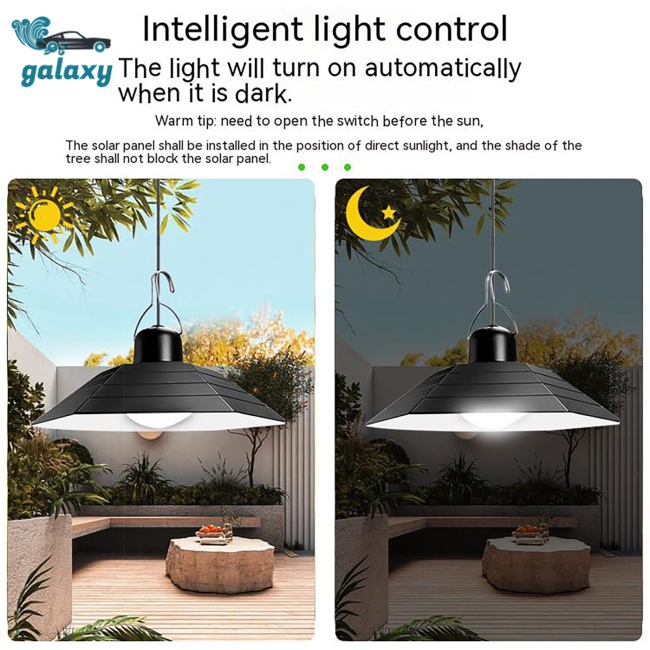 Galaxy Đèn Năng Lượng Mặt Trời Chống Thấm Nước Có Điều Khiển Từ Xa Trang Trí Gara Sân Vườn