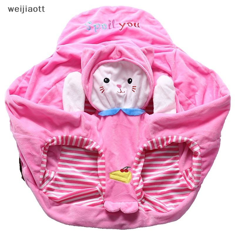 Weijiaott 1 VN Đồ Chơi Ghế Sofa Nhồi Bông Hoạt Hình Cho Bé Tập Ngồi