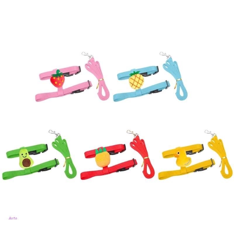 Dây Dắt Thỏ Đi Dạo Bằng Nylon Co Giãn Điều Chỉnh Được