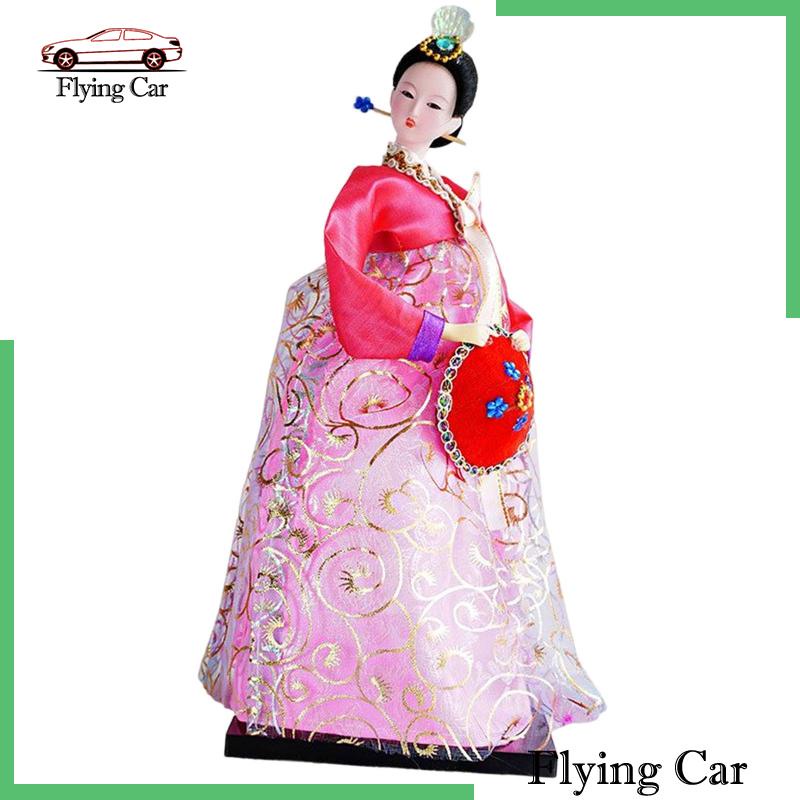 Mô Hình Búp Bê Geisha Hàn Quốc 12 "Sống Động