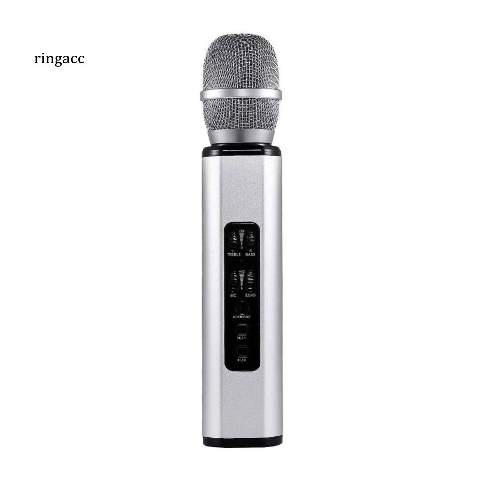 Micro Karaoke RGA K6 Kết Nối Bluetooth Không Dây Có Loa Hát Karaoke