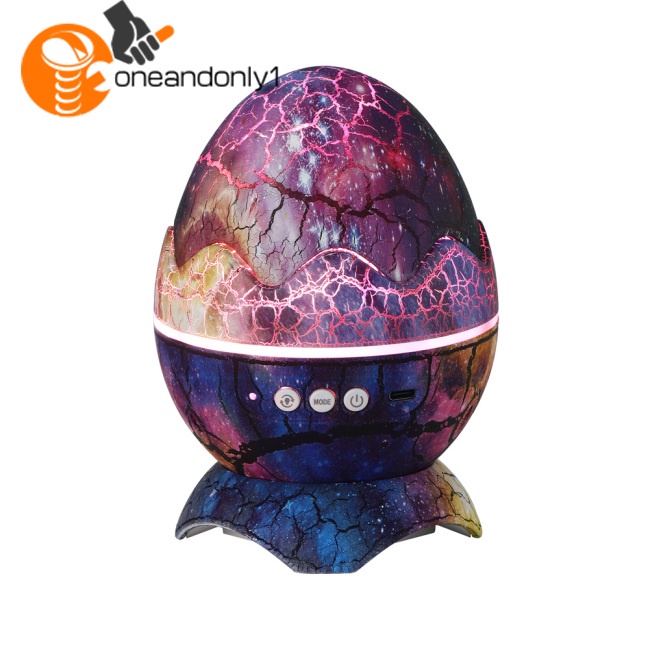 Bộ Trứng Khủng Long Đèn Led Galaxy Bluetooth Điều Khiển Từ Xa Dành Cho Trẻ Em