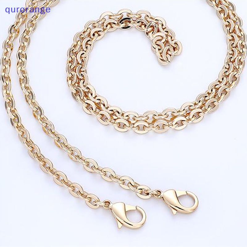 Dây Đeo Túi Xách Bằng Kim Loại Màu Vàng Đồng Thời Trang Dành Cho Nữ