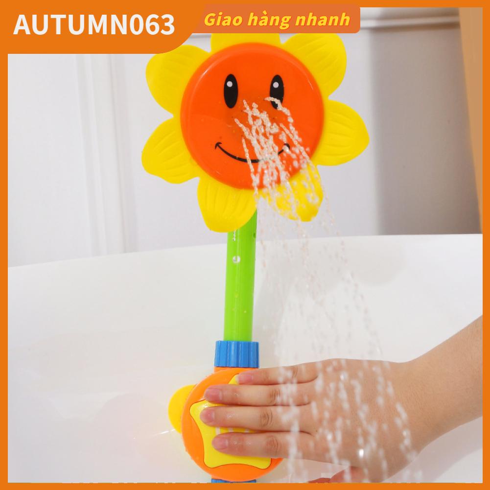 Autumn063 Hướng Dương Cho Bé Tắm Hình Hoạt Dễ Thương Ngoại Dẫn Sử Dụng Bằng Tay Gia Đình