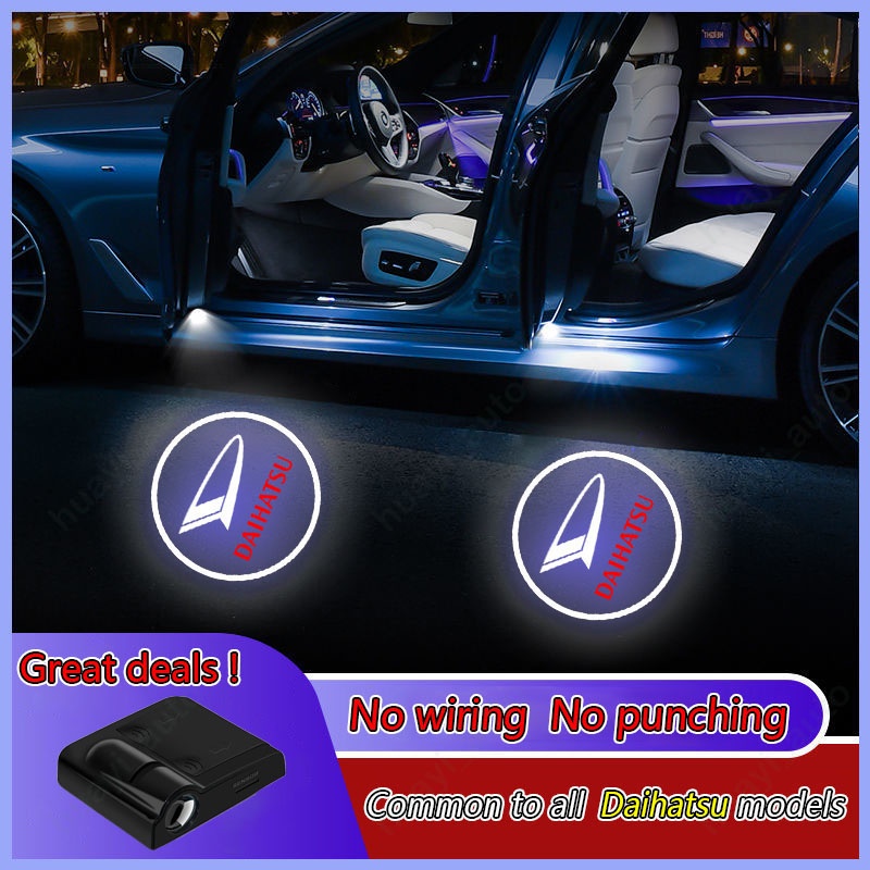 Đèn chiếu sáng cửa ô tô Daihatsu Đèn chiếu Laser HD LED cho tất cả các mẫu xe Sigra Max Terios Rocky Luxio Taruna Ayla Xenia Ceria Classy Taft