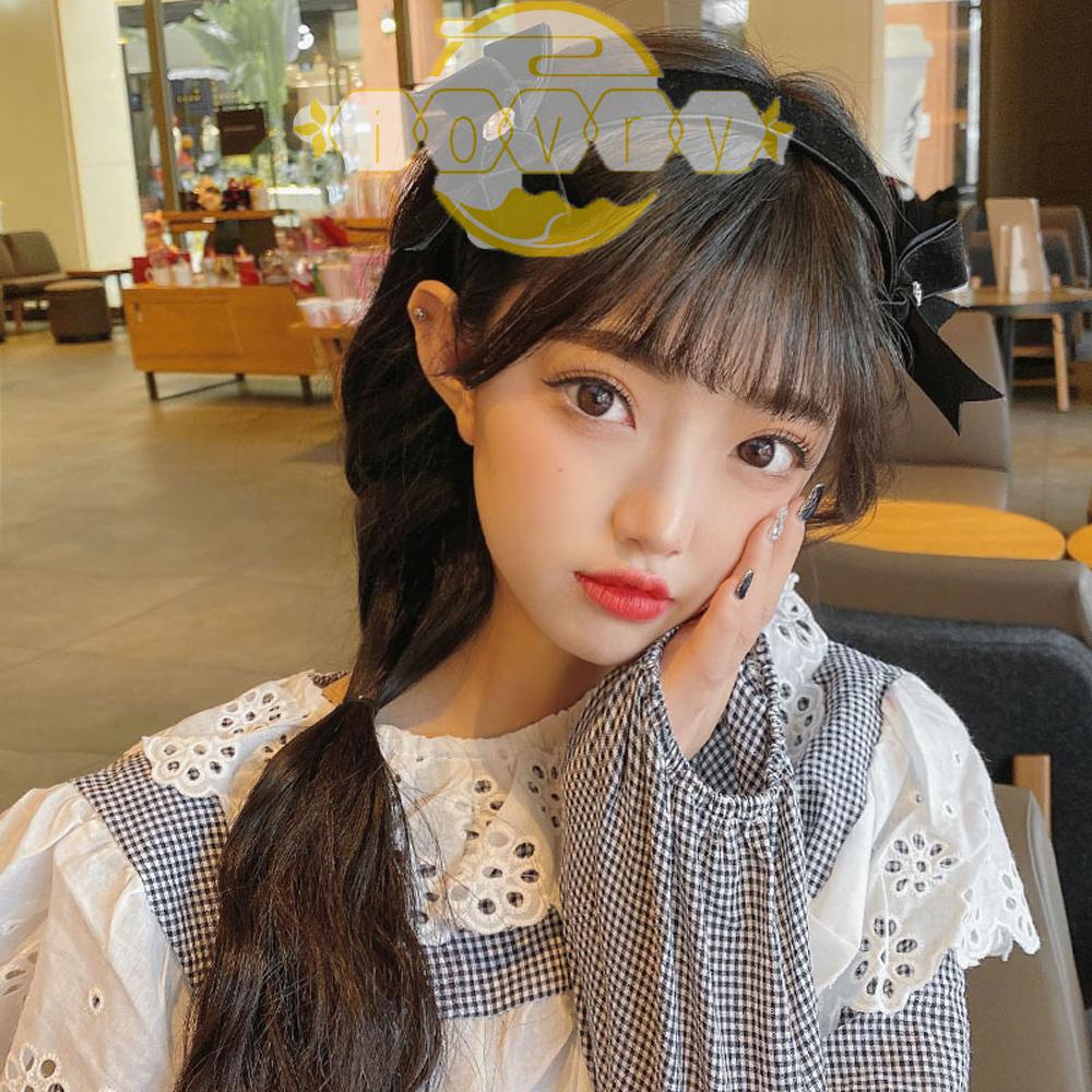 Cài Tóc Vải Nhung Màu Ngà Ngọt Ngào Thời Trang Cho Nữ