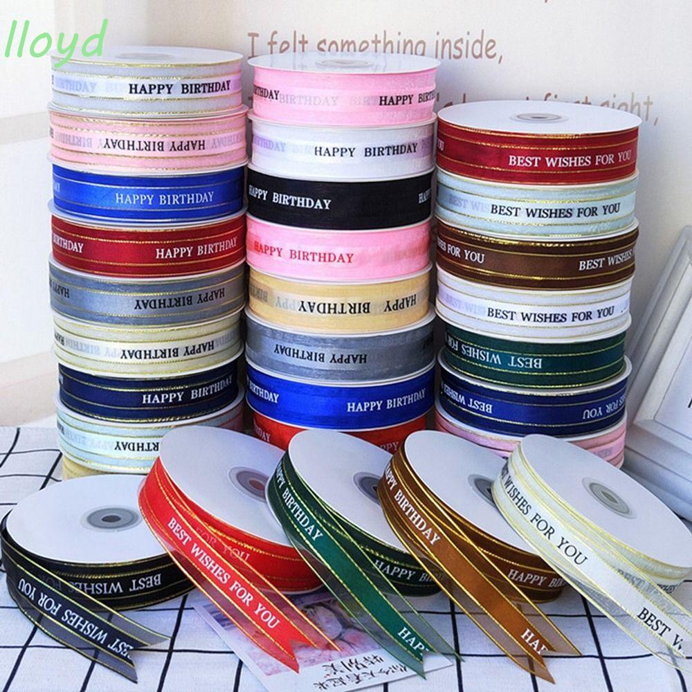 Cuộn Dây Ruy Băng Organza Nhiều Màu Sắc Dùng Gói Quà Sinh Nhật / Đám Cưới