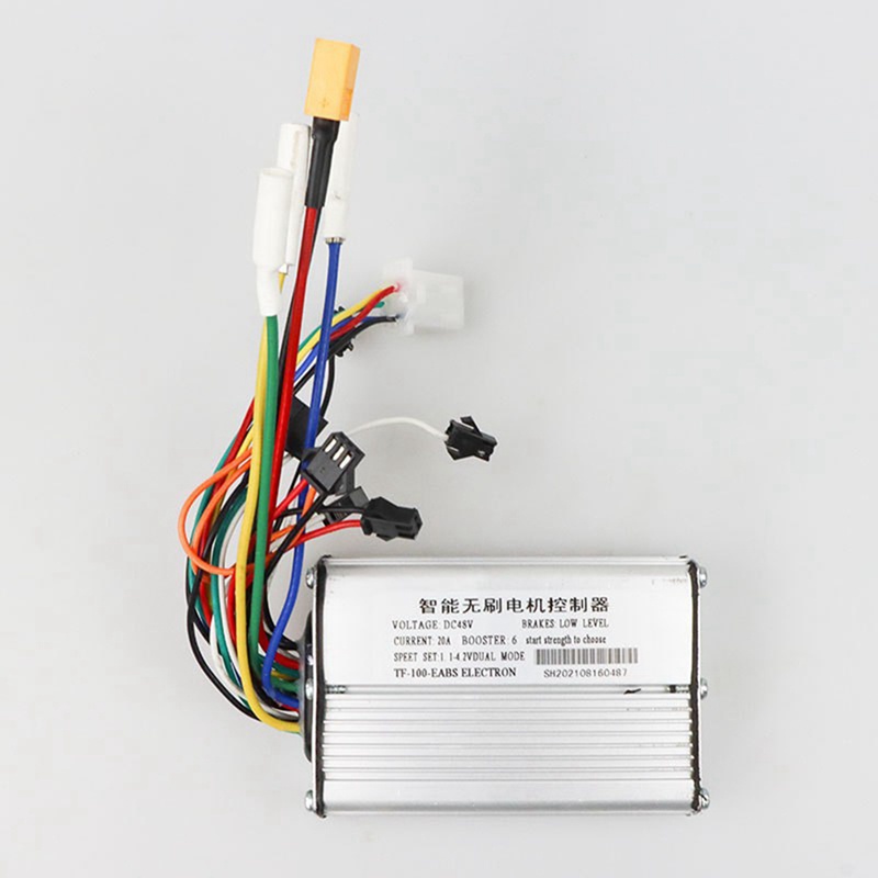 Bộ Điều Khiển Không Chổi Than Bằng Hợp Kim Nhôm 10-Inch 48V Chuyên Dụng Cho Bo Mạch Chủ Động Cơ Kugoo