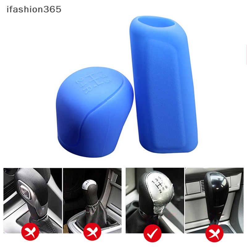 1 Vỏ Bọc Tay Cầm Cần Gạt Số Xe Hơi Bằng Silicon Thời Trang ifashion365