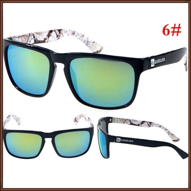 Kính Mát Gọng Vuông Phản Quang Chống Tia Uv400 Phong Cách Thể Thao Thời Trang Cho Nam Và Nữ