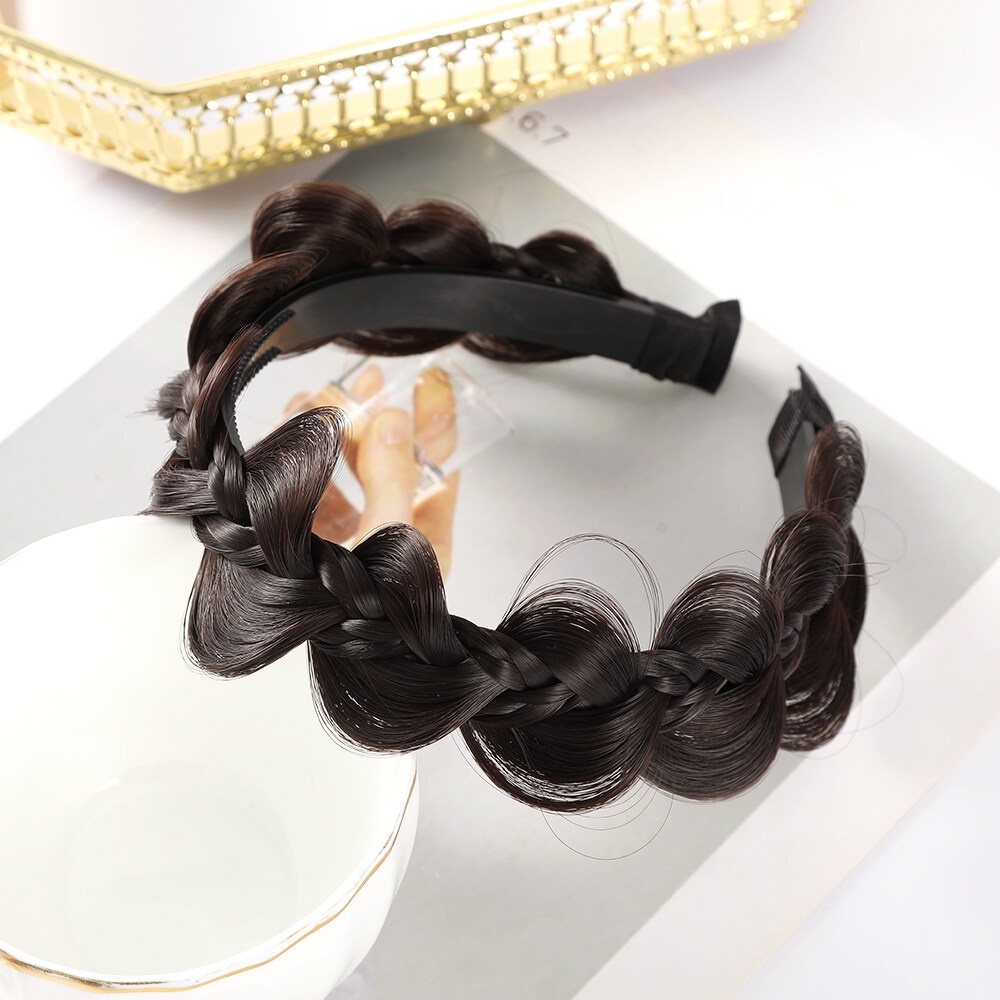 Băng Đô Cài Tóc Giả 15cm Thời Trang Hàn Quốc Cho Nữ