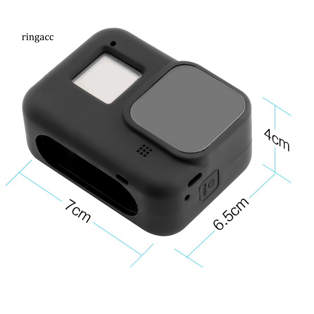 Nắp Bảo Vệ Ống Kính Máy Ảnh Bằng Silicone Cho GoPro Hero 9