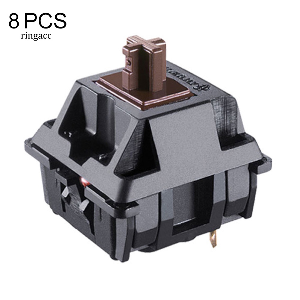 Set 8 Bàn Phím Cơ 3 Chấu Màu Đen / Đỏ / Nâu / Xanh Lá Dành Cho Cherry