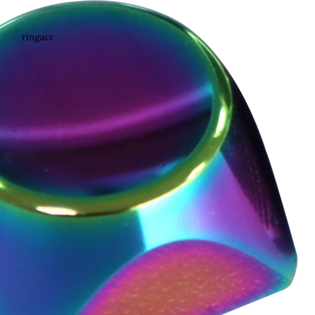 Rga 1 Bàn Phím Cơ Bằng Kim Loại Mạ Điện Thiết Kế Tiện Dụng Cho Máy Tính Để Bàn