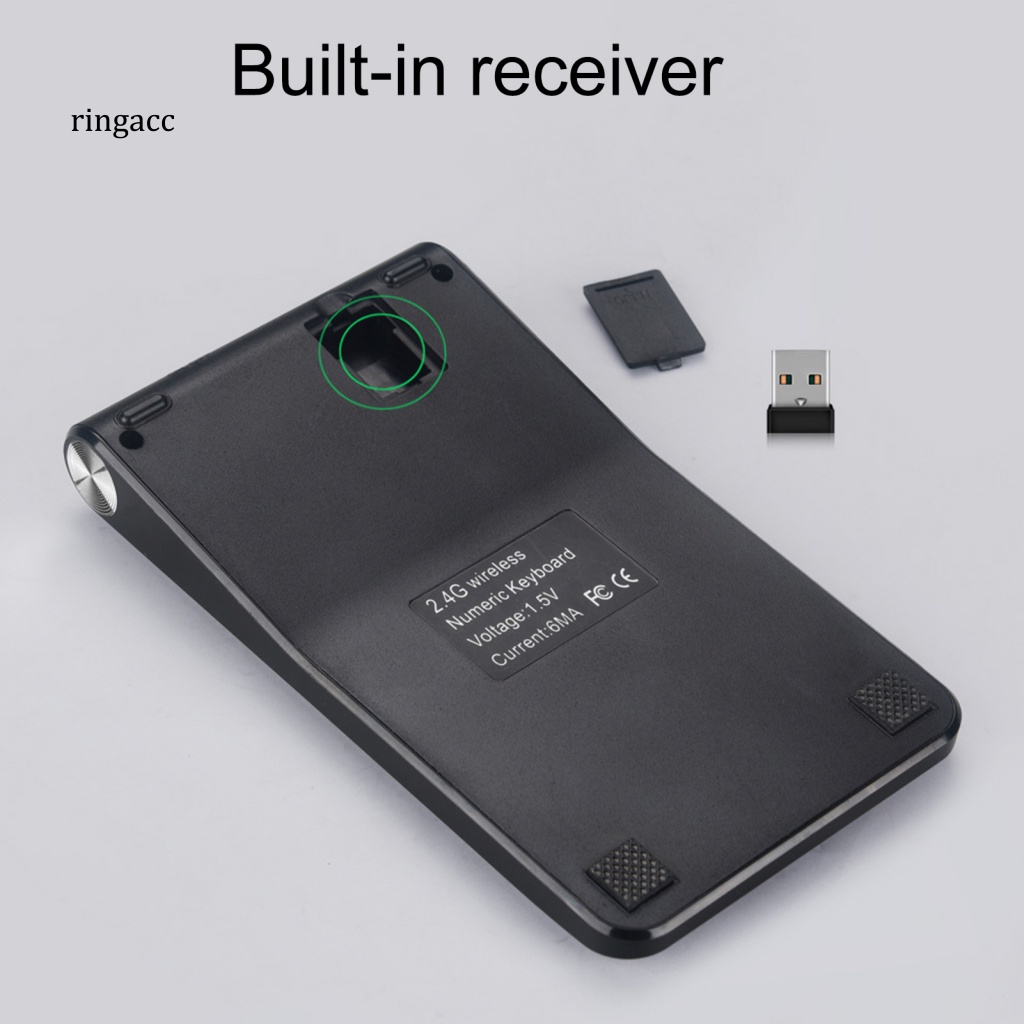 Bàn Phím OEM Không Dây 2.4G 20 Phím Có Thể Sạc Lại Dành Cho Android