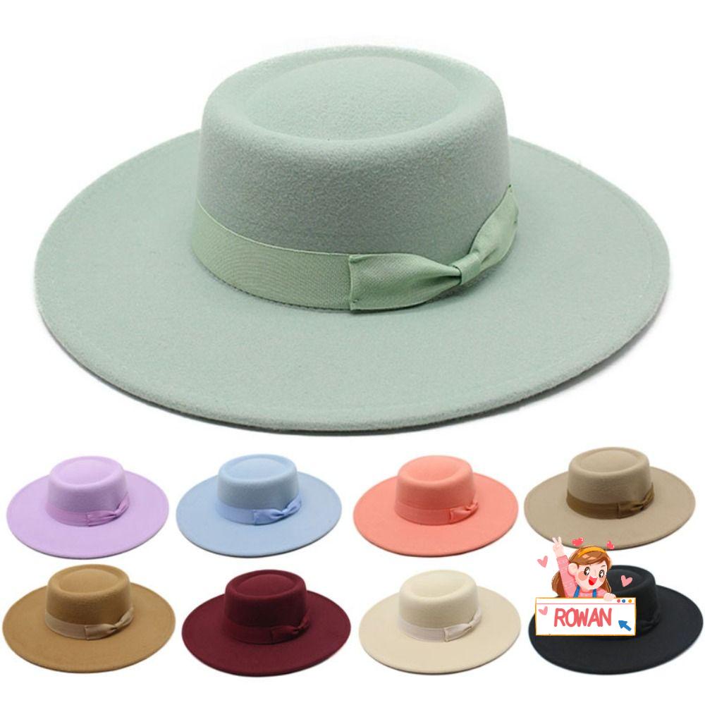 Nón Vành Fedora Thanh Lịch Theo Phong Cách Retro Dành Cho Nữ