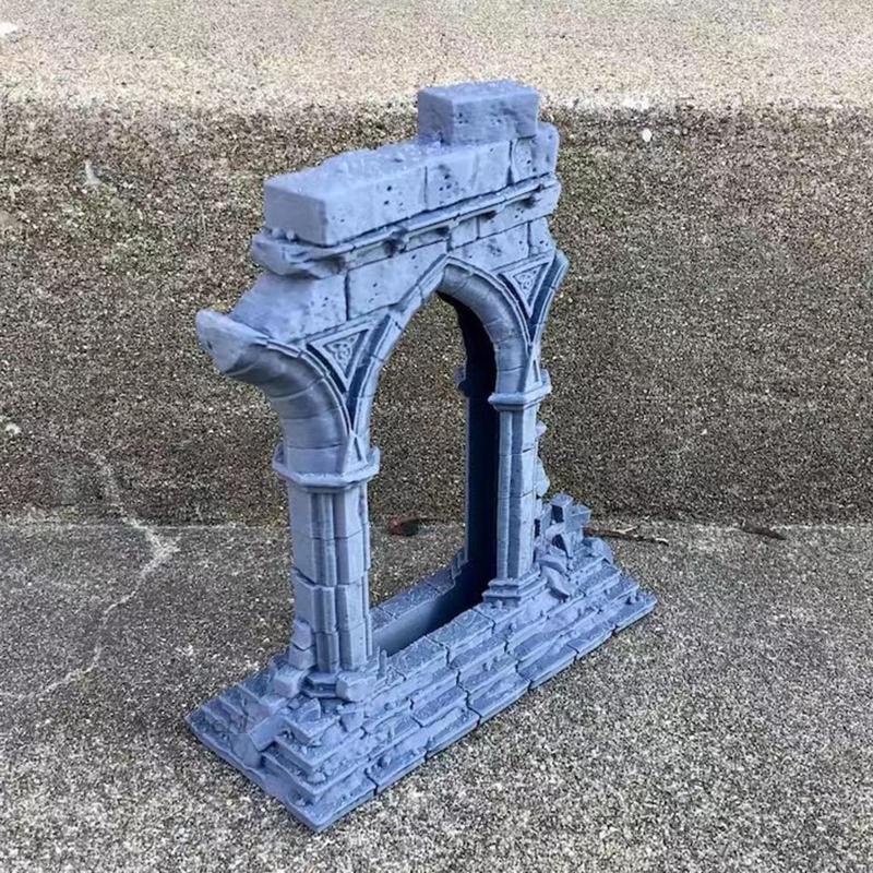 [Fenteer1] Giá Đỡ Điện Thoại Di Động Ruined Archway Trang Trí Nhà Cửa Sân Vườn Phòng Ngủ