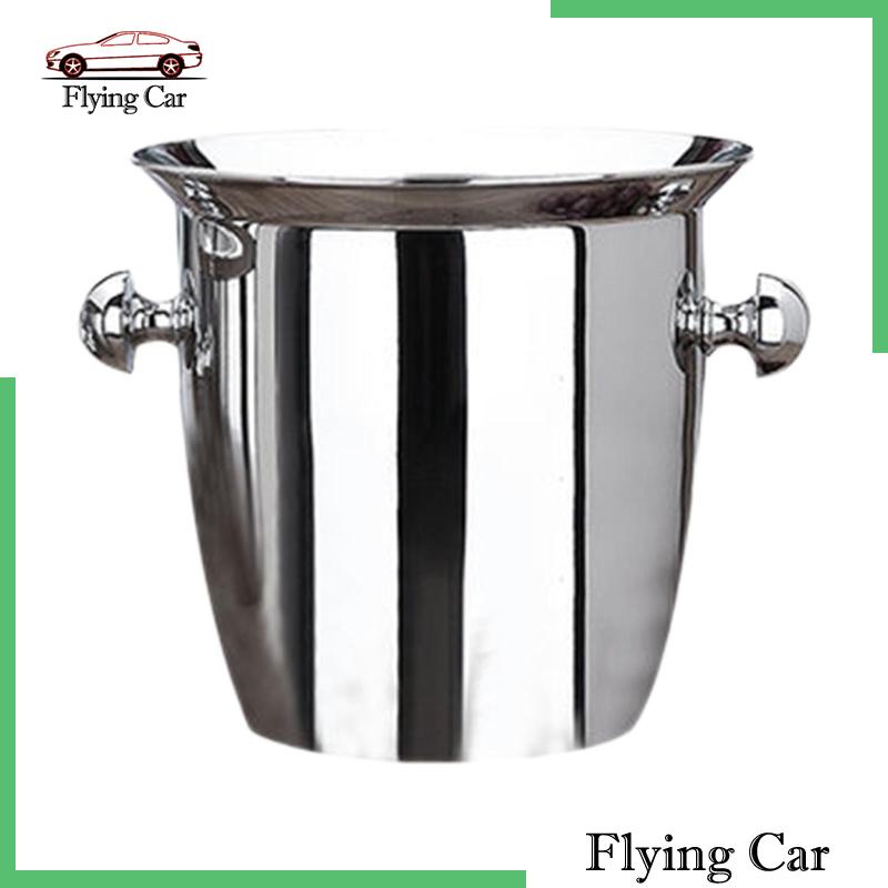 Xô Đựng Đá Bằng Thép Không Gỉ Lzdjfmy2 Di Động Tiện Dụng Cho Tiệc Nướng