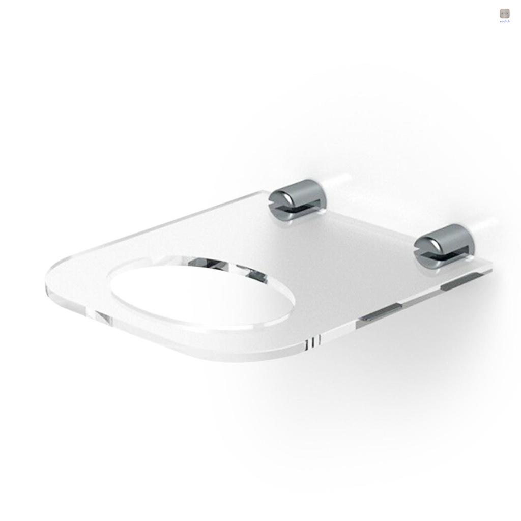 Giá Đỡ Trưng Bày Bóng Bầu Dục Bằng Acrylic Trong Suốt Gắn Tường