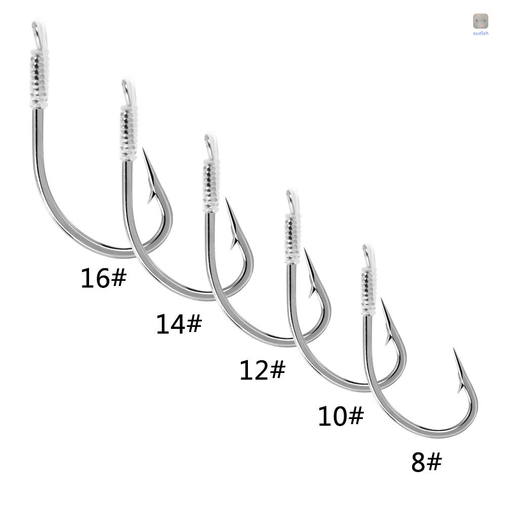 Set 10 Lưỡi Câu Cá Bằng Thép Cacbon